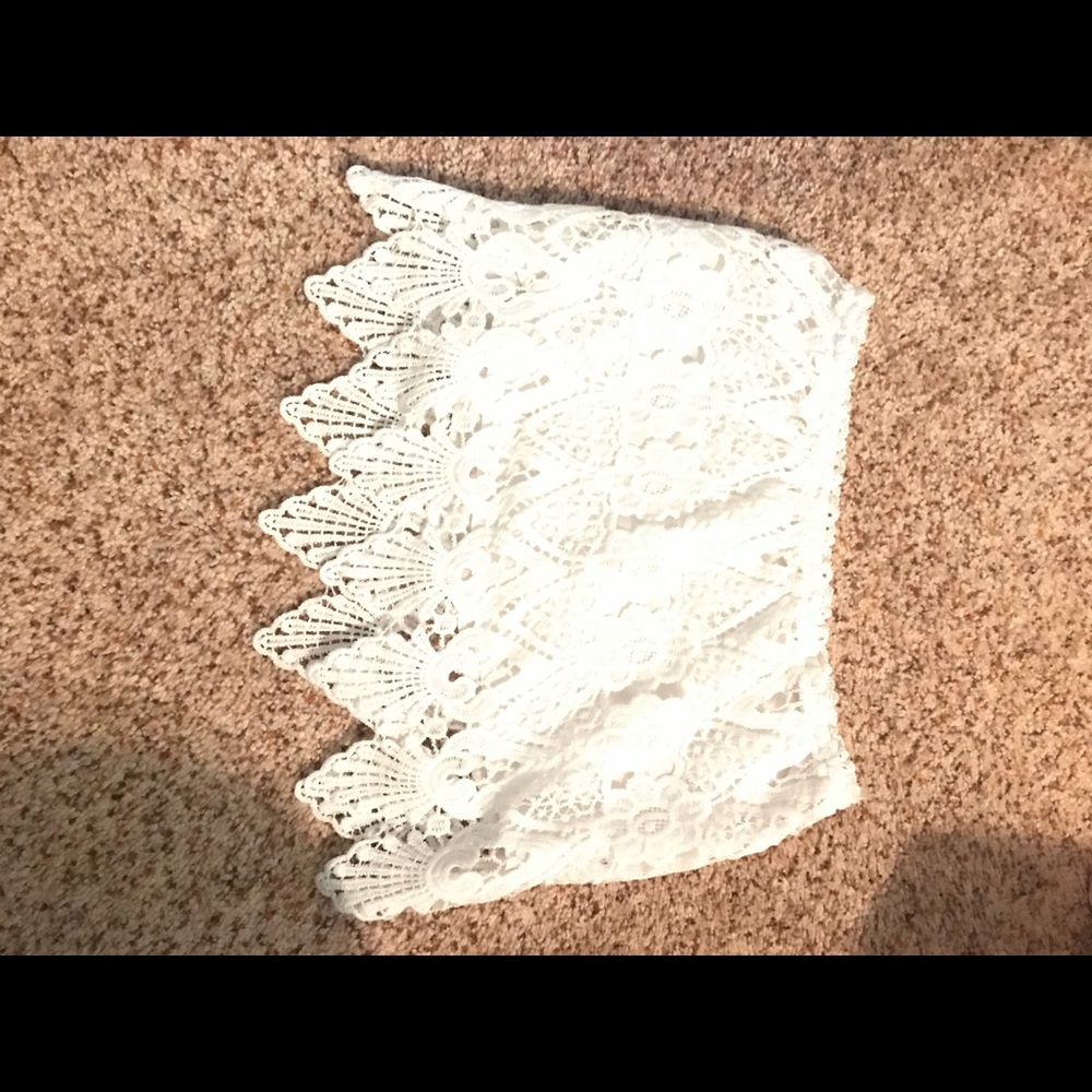 White tube top